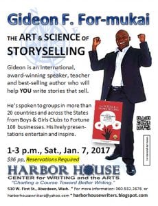 The Art & Science of Storyselling @ Harbor House Writing Center | Aberdeen | Washington | United States