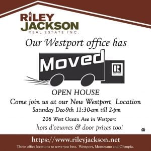 Open House @ Riley Jackson Real Estate Westport Office | Westport | Washington | United States