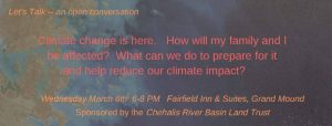 Let's Talk -- Climate Change @ Fairfield Inn and Suites  