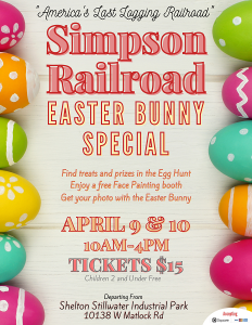 Easter Bunny Special @ Simpson Railroad